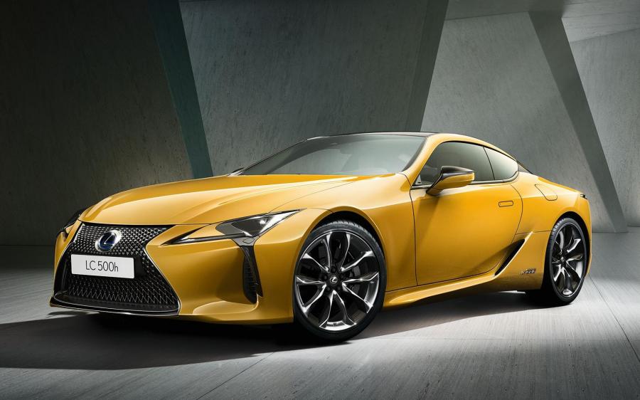 Lexus LC500h Yellow Edition '2018